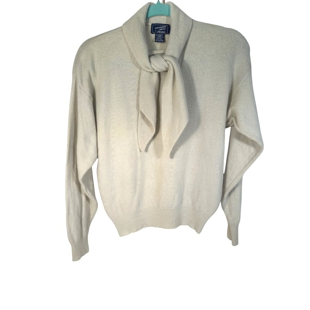 Vintage Haberdashery Collection Personal Lambswool Angora Rabbit Hair M Sweater